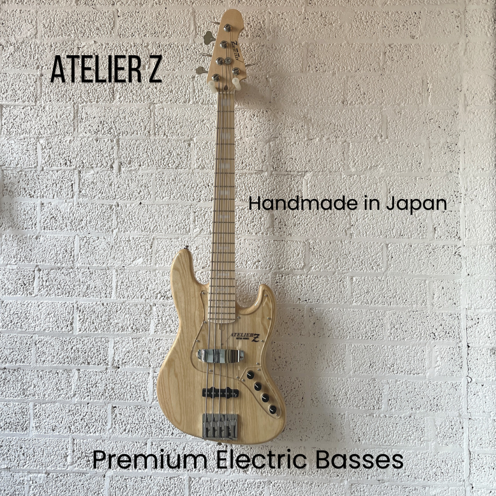 Atelier Z Basses – Japanese High-Performance Bass Guitars | RockSo