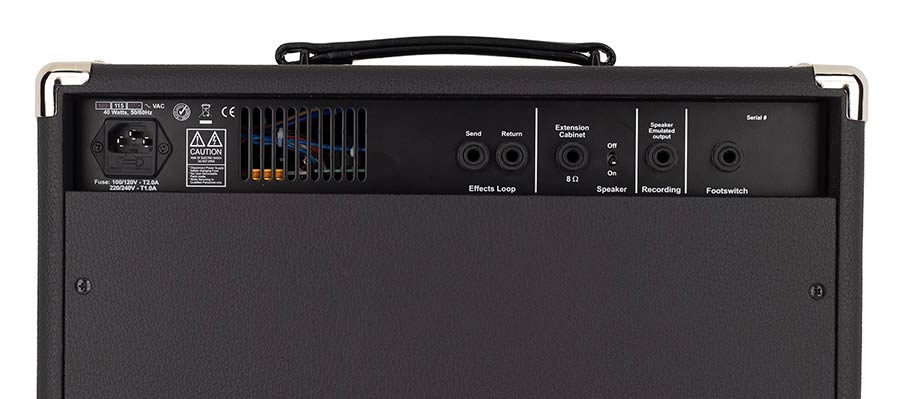 Koch Jupiter Jr 20W Combo 1x10-inch Black back panel