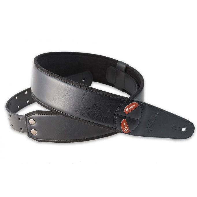 righton vegan guitar strap black