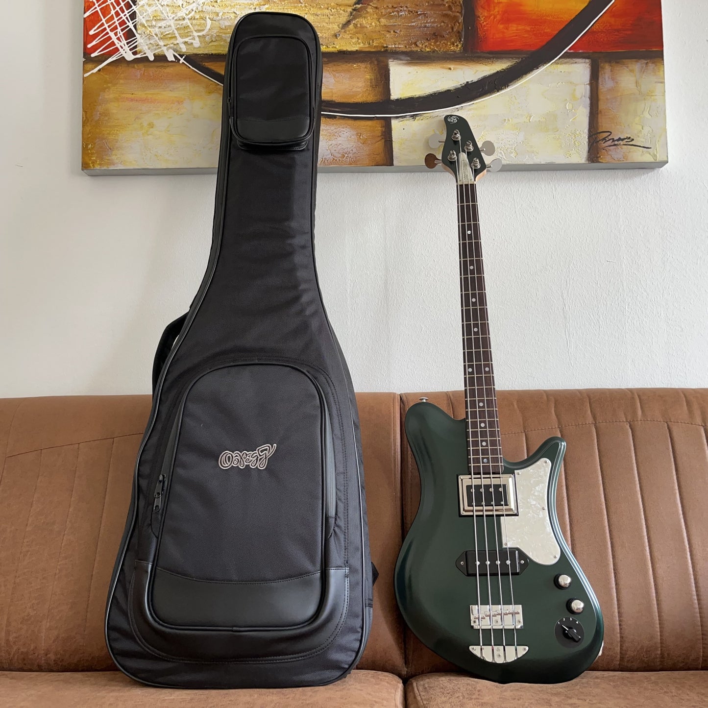 Oopegg Stormbreaker Dark Green Metallic bag