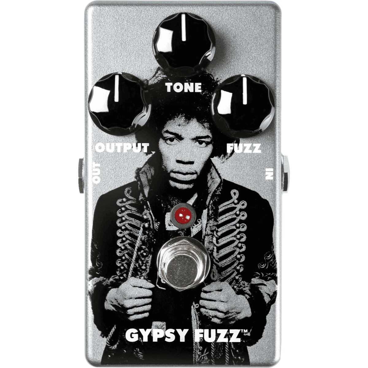 dunlop gypsy fuzz jhm8 jimi hendrix signature fuzz pedal