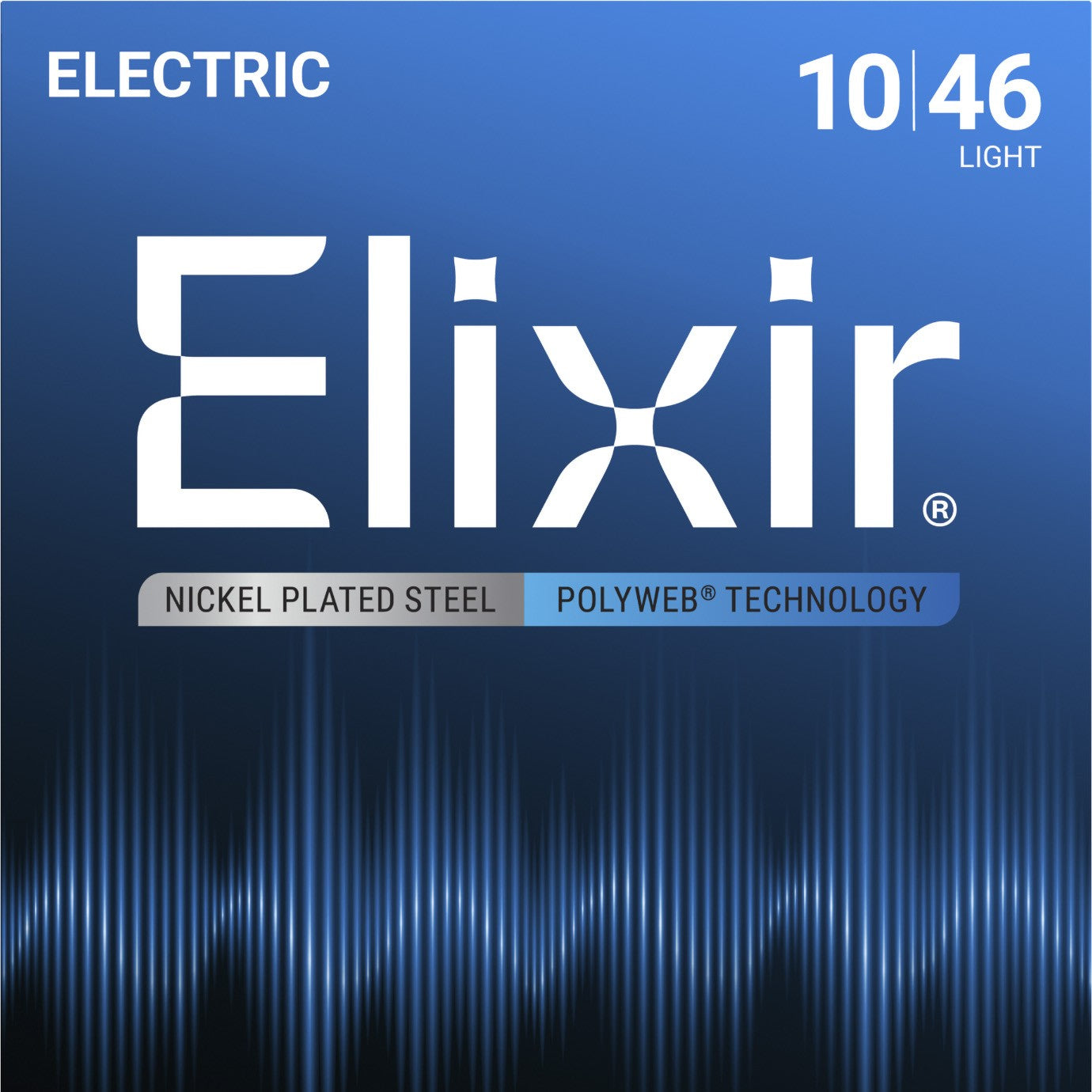 elixir polyweb electric guitar strings 10-46