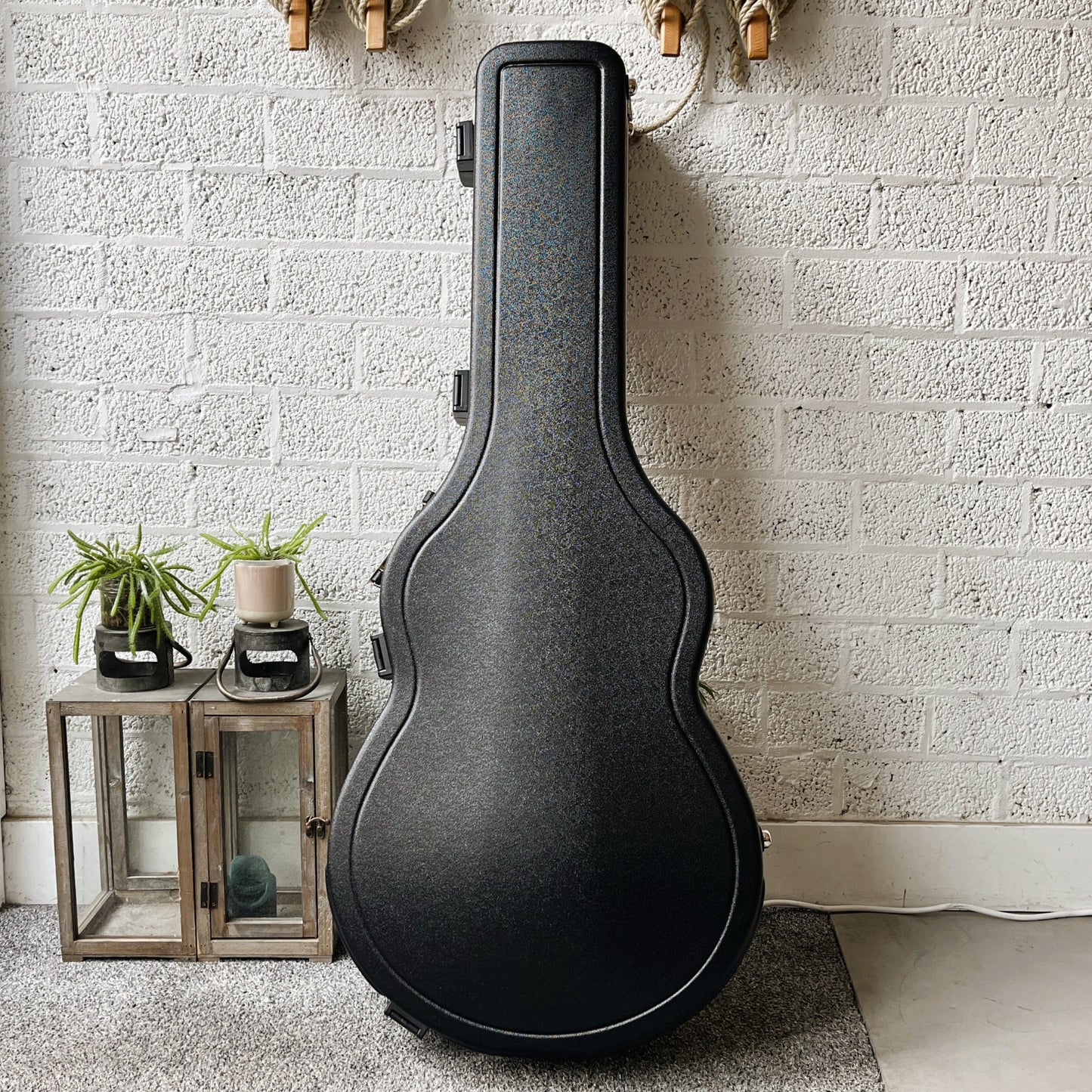 ibanez ms100c semi-hollow guitar hard case