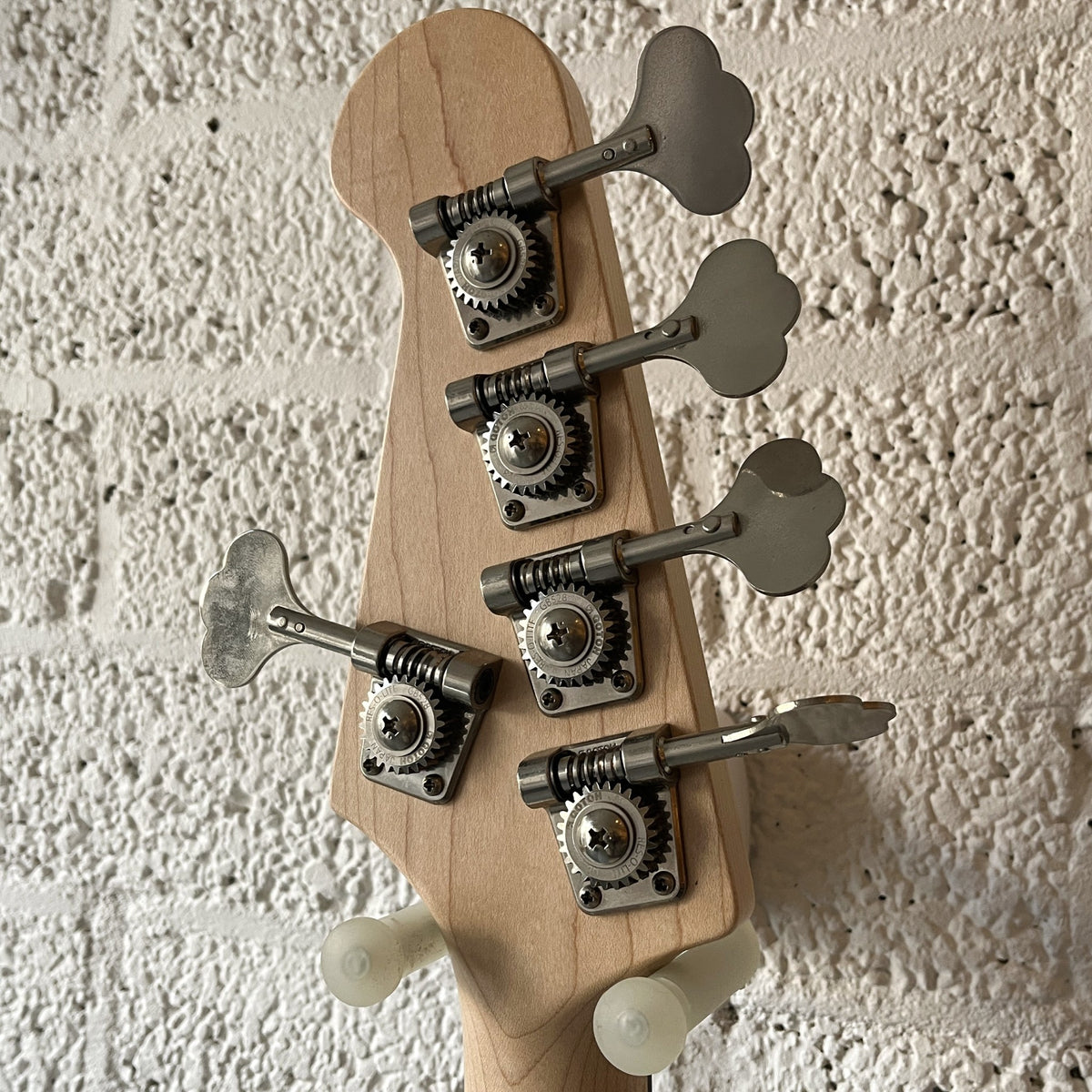 kaminari yardbird yu-suto sunflower yellow headstock back view angled right
