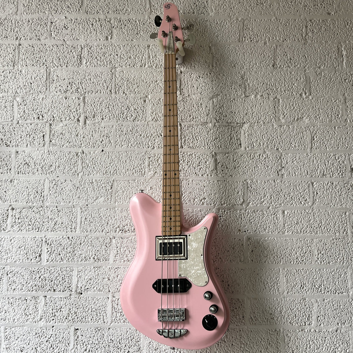 oopegg stormbreaker bass pearl pink pearloid pickguard