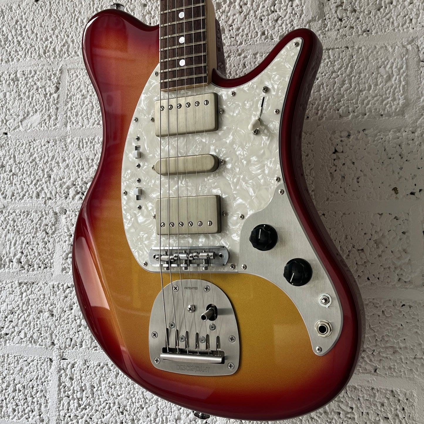 oopegg trailbreaker mk1 fireburst body closeup angled left