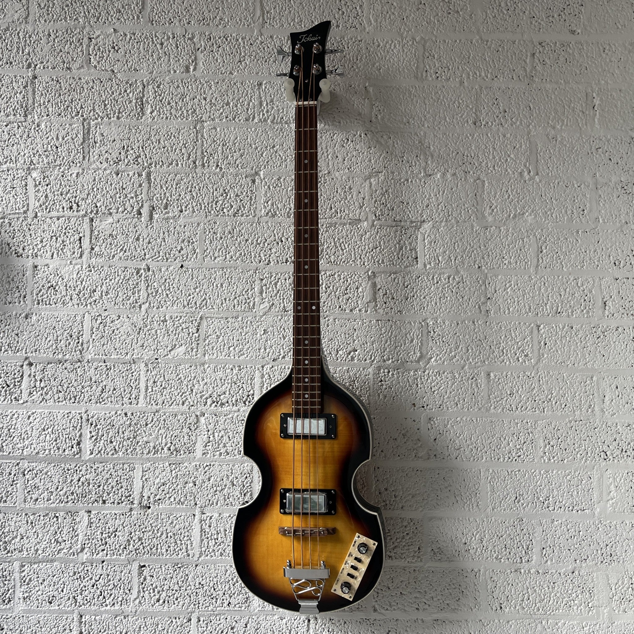 Tokai Violin Bass VB68 Vintage Sunburst – RockSo Music Tokai Violin Bass VB68 Vintage Sunburst – RockSo Music